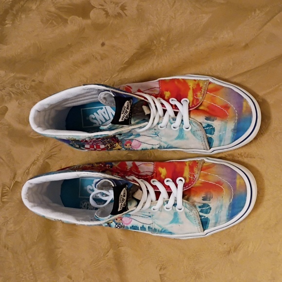 VANS "RARE" LIMITED EDITION "One Piece" Sk8-Hi Colorful Women's 8.0 Men's 6.5 - Picture 7 of 13